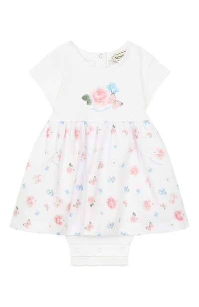 Хлопковое боди MONNALISA, арт. 35G210