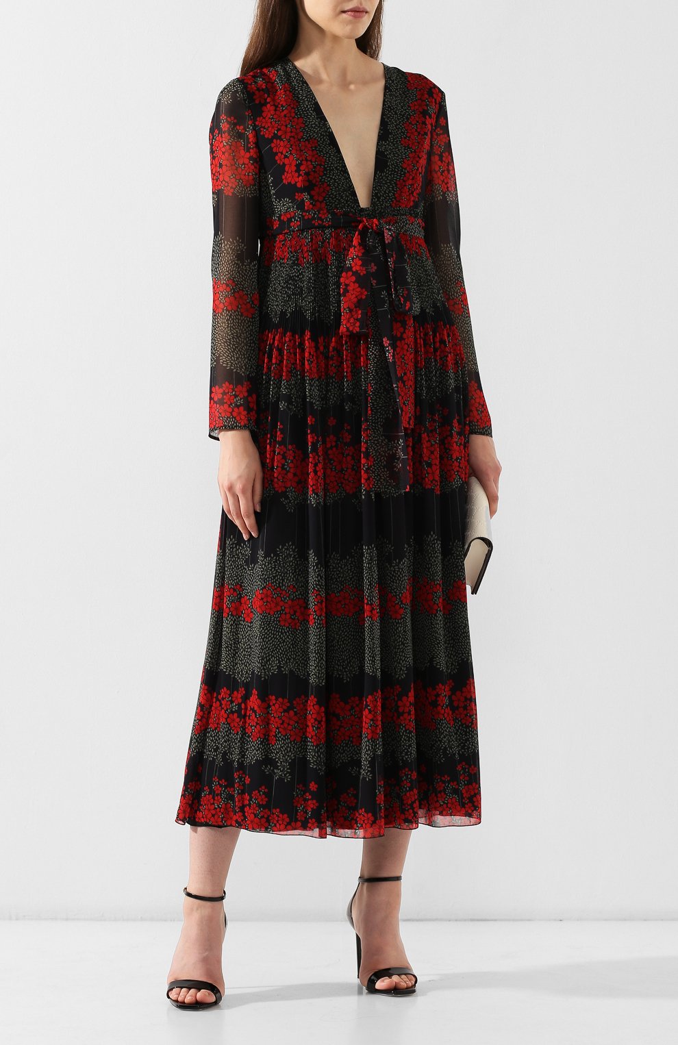 Платье с принтом REDVALENTINO, арт. SR3VAF70/4A0, фото 2