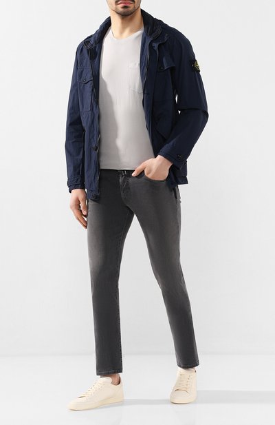 Кожаные кеды OFFICINE CREATIVE белого цвета по цене 47650 руб., арт. KAREEM/001/GIAN0, фото 2 Кожаные кеды OFFICINE CREATIVE, арт. KAREEM/001/GIAN0, фото 2