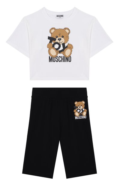 Комплект из футболки и шорт MOSCHINO, арт. HDG01H/LBA00/10-14
