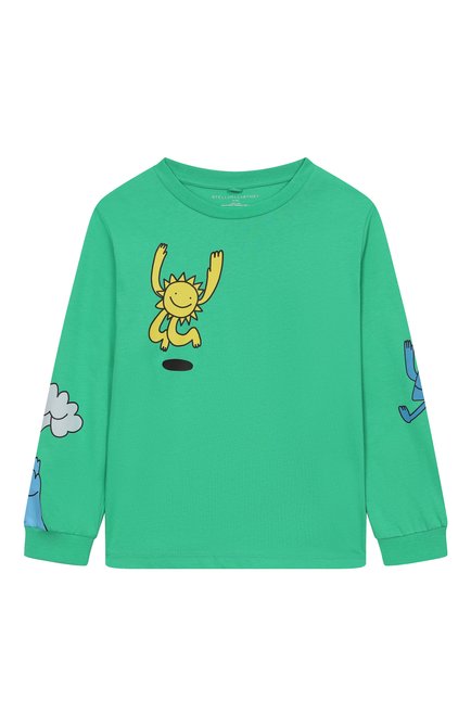 Хлопковый лонгслив STELLA MCCARTNEY, арт. TX8P80