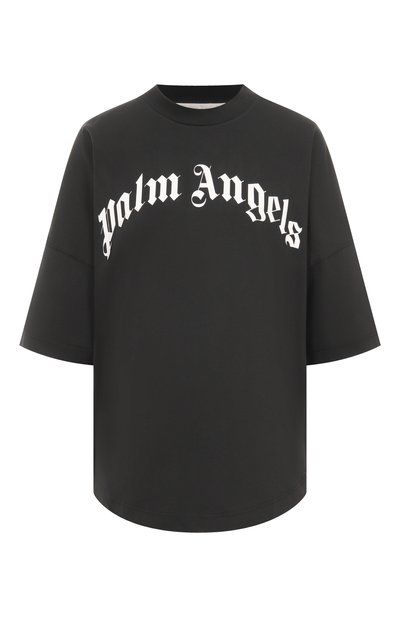 Женская хлопковая футболка PALM ANGELS, арт. PWAA07CF25JER001