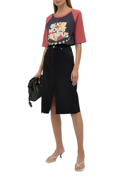 Хлопковая футболка GUCCI, арт. 653290/XJDJY, фото 2