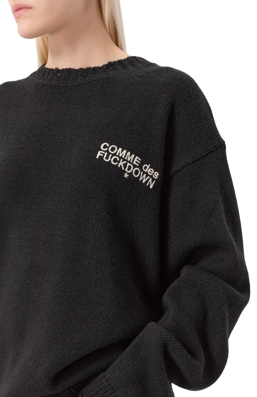 Пуловер Comme des Fuckdown CFABW01520 Чёрный  CFABW01520 Фото 5
