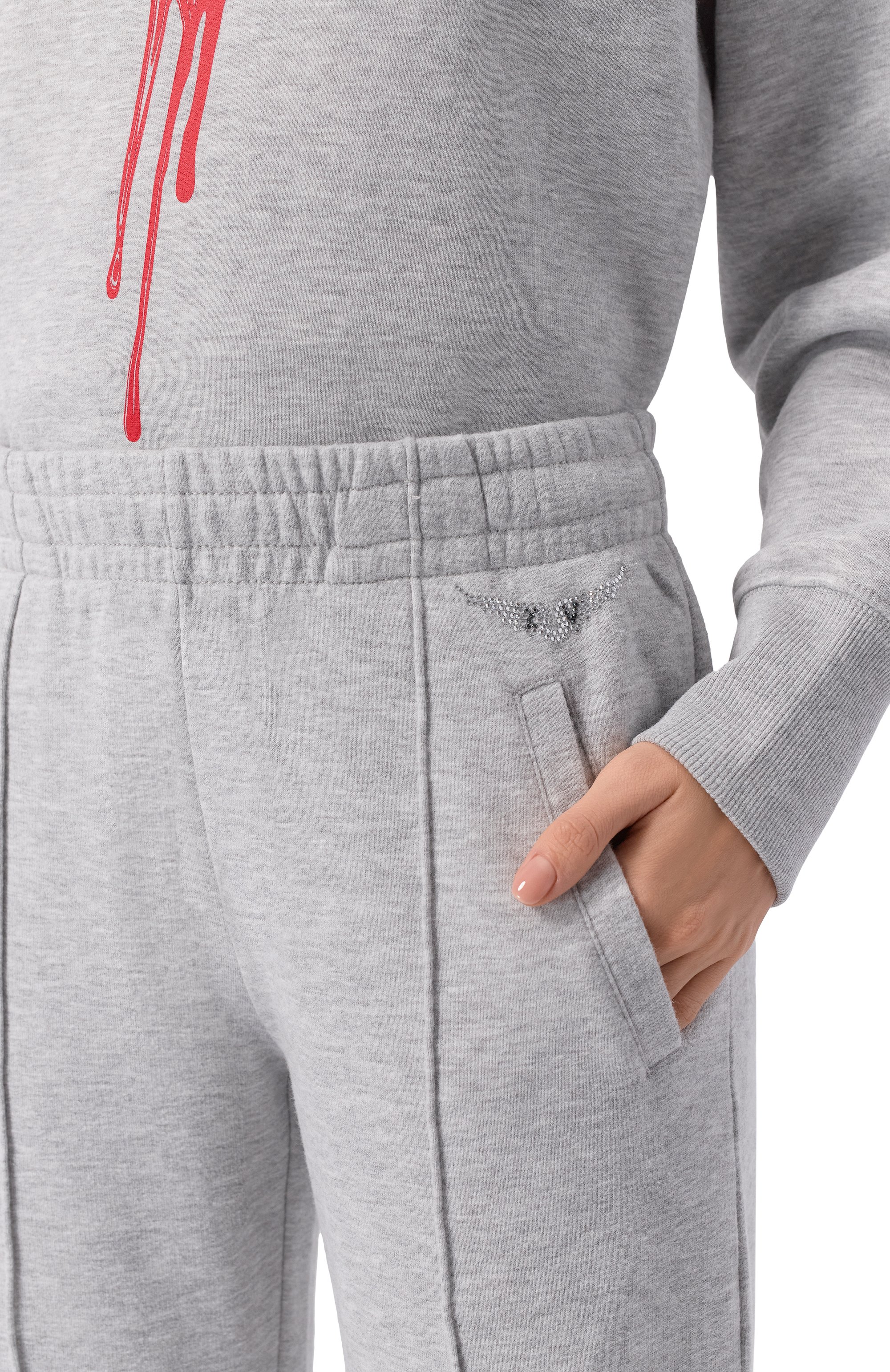 Хлопковые брюки ZADIG AND VOLTAIRE, арт. JWSP00008, фото 5