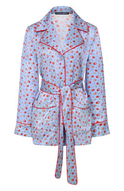 Женская шелковая блузка DOLCE & GABBANA, арт. F5Q03T/IS10H