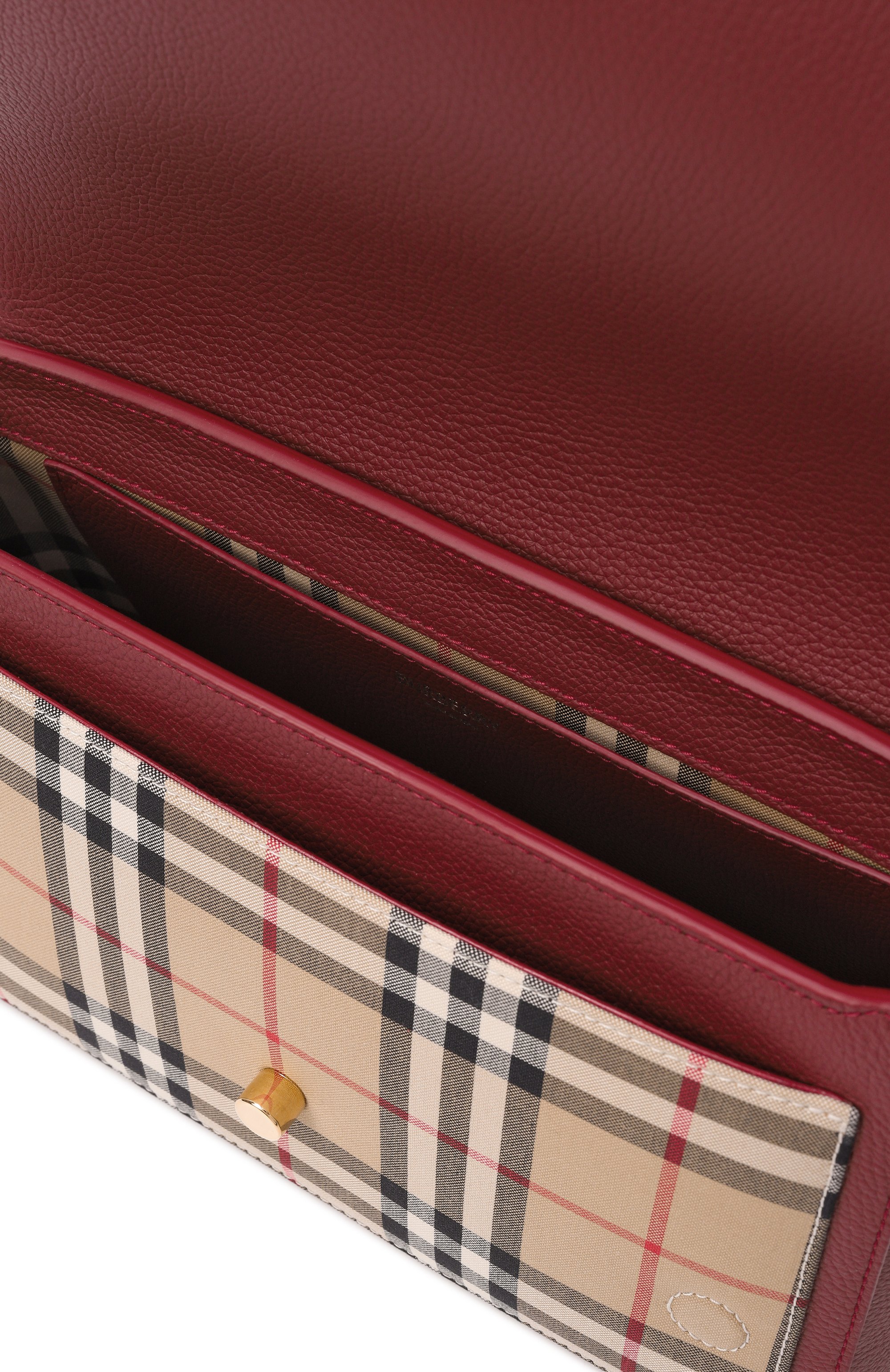 Сумка note BURBERRY красного цвета по цене 192500 руб., арт. 8116357, фото 5 Сумка note BURBERRY, арт. 8116357, фото 5