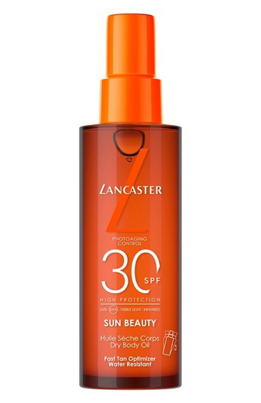 фото Cолнцезащитное масло spf30 sun beauty body oil (150ml) lancaster