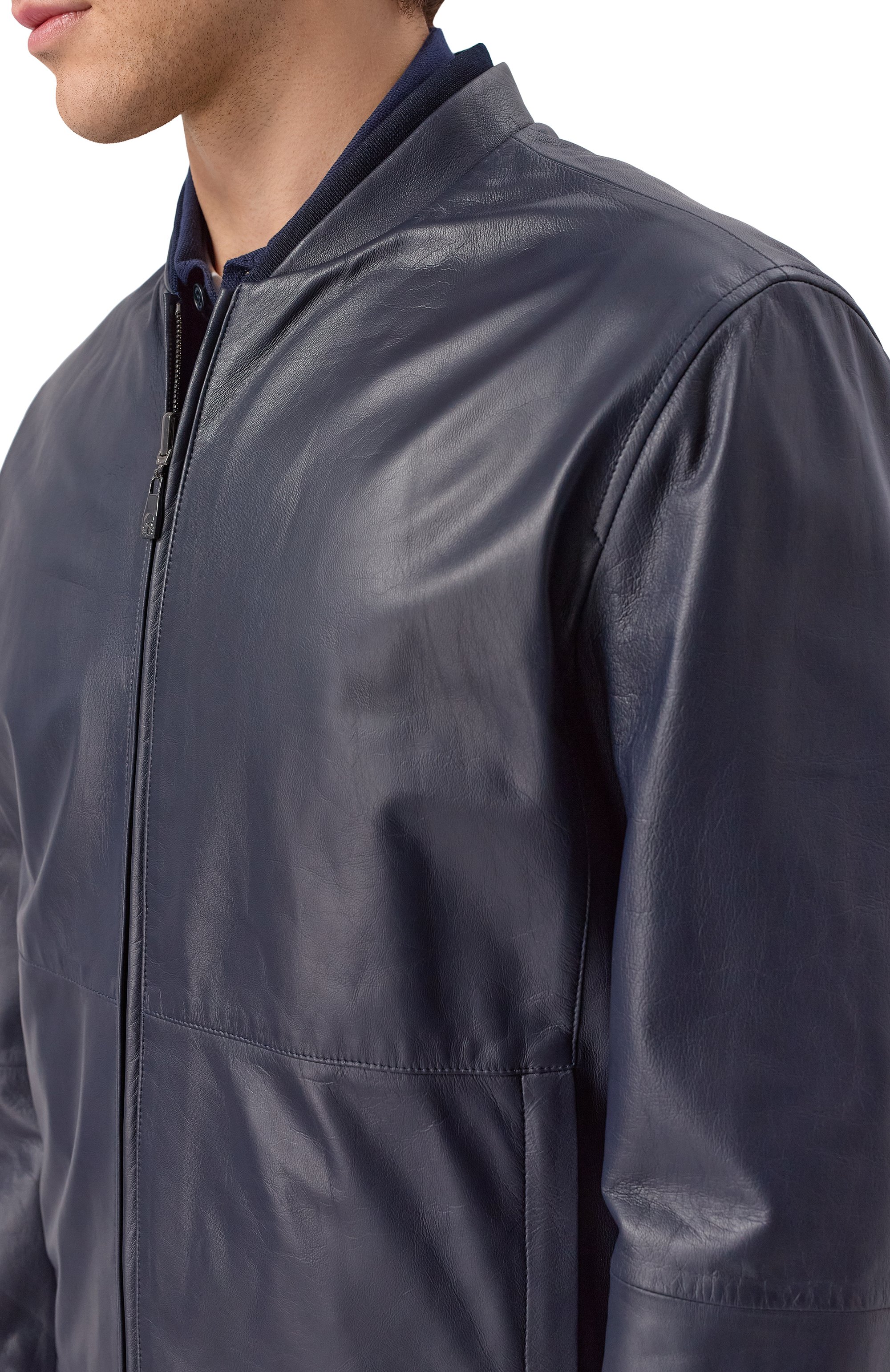 Двусторонний кожаный бомбер CORNELIANI, арт. 27L5W3/2720175, фото 5