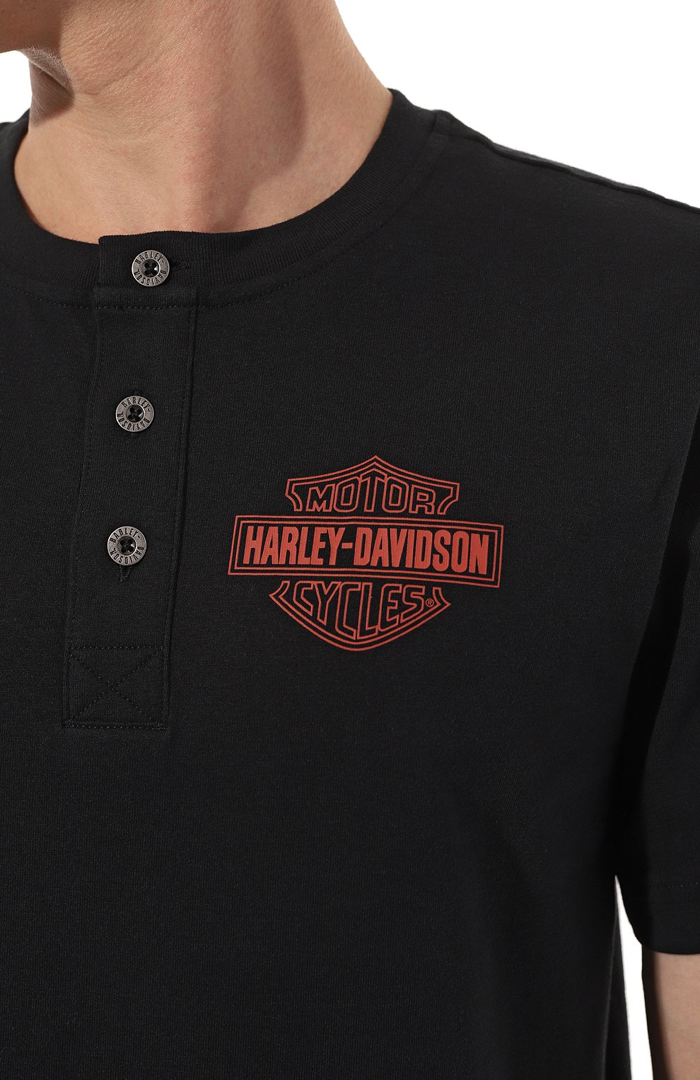 Хлопковая футболка HARLEY-DAVIDSON, арт. 96837-23VM, фото 5