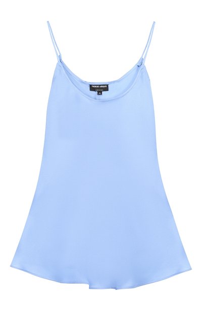 Шелковый топ на тонких бретельках GIORGIO ARMANI, арт. VAC18T/VA06C, фото 1