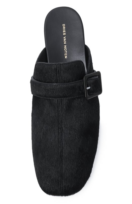 Кожаные сабо Dries Van Noten 021713-301-900 Чёрный  021713-301-900 Фото 6