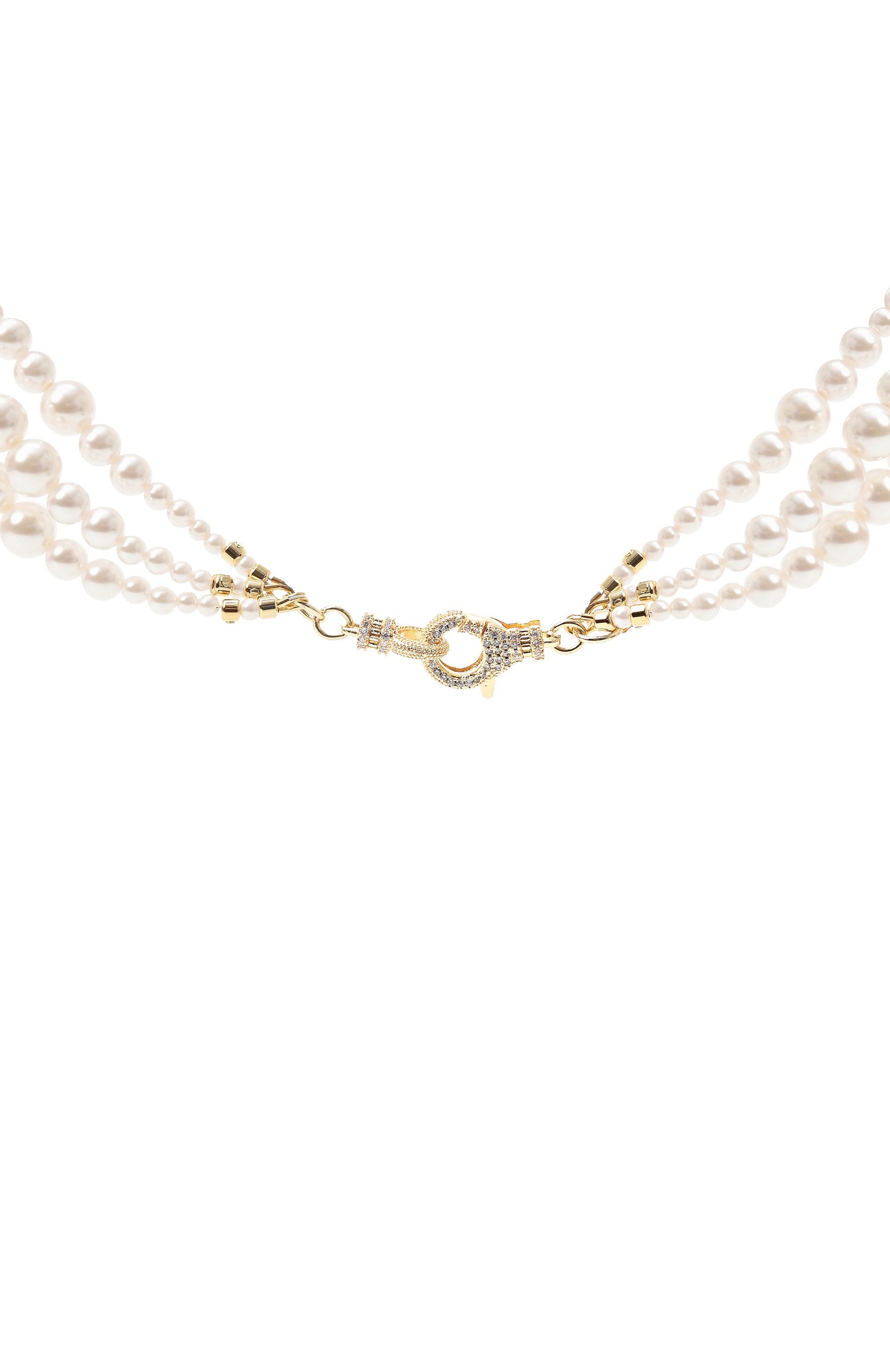 Колье lace BLUEJAY белого цвета по цене 35640 руб., арт. BJ-LC-W, фото 4 Колье lace BLUEJAY, арт. BJ-LC-W, фото 4