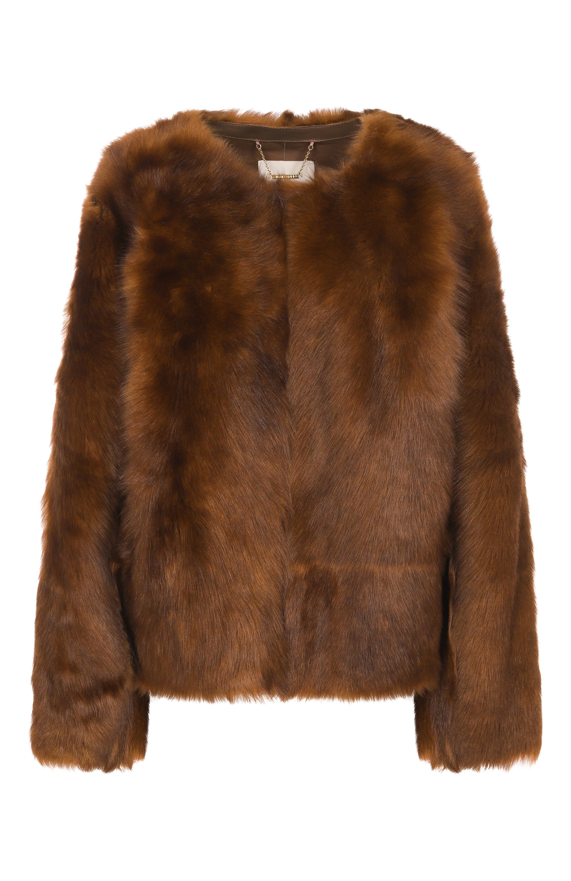 Дубленка из овчины ZIMMERMANN коричневого цвета по цене 454500 руб., арт. 6091JF251, фото 1 Дубленка из овчины ZIMMERMANN, арт. 6091JF251, фото 1