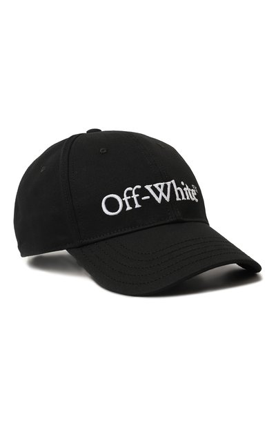 Мужская хлопковая бейсболка OFF-WHITE, арт. 0MLB052F23FAB001