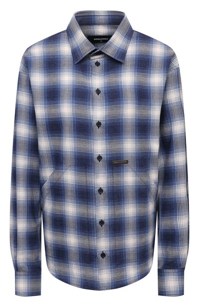 Женская хлопковая рубашка DSQUARED2, арт. S72DL0689/S54098