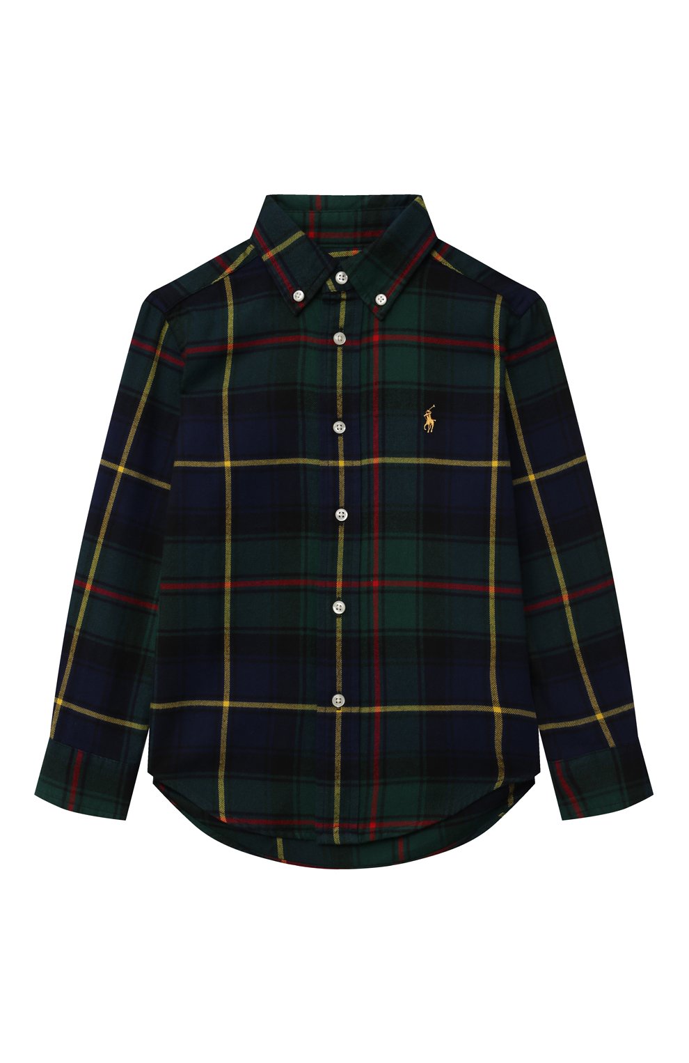 Хлопковая рубашка RALPH LAUREN разноцветного цвета по цене 9470 руб., арт. 321853502, фото 1 Хлопковая рубашка RALPH LAUREN, арт. 321853502, фото 1