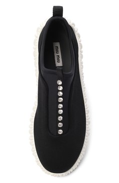 Текстильные кроссовки MIU MIU, арт. 5S375D-3KP4-F0002, фото 4