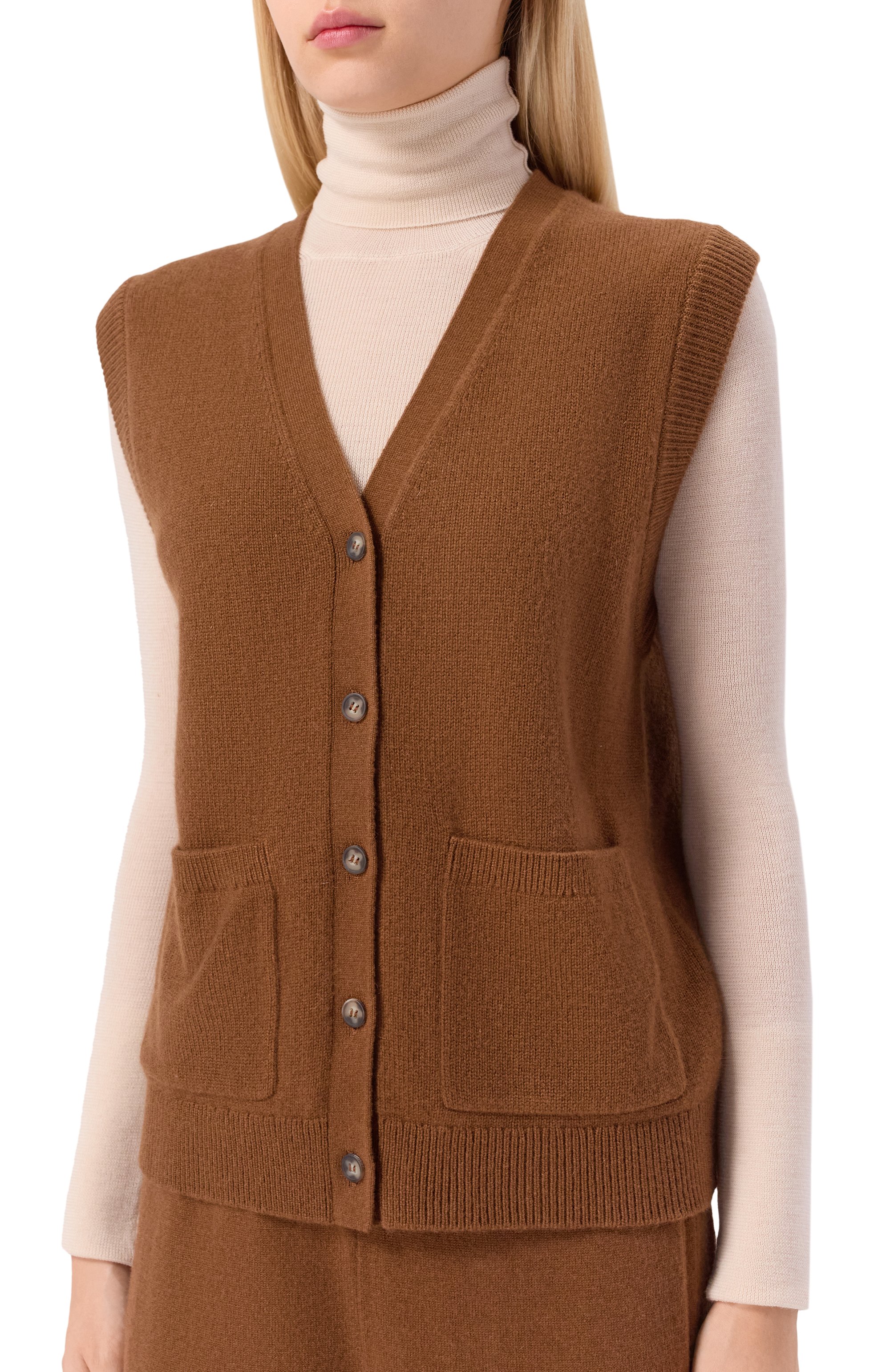 Кашемировый жилет 12 STOREEZ, арт. 134362, фото 5