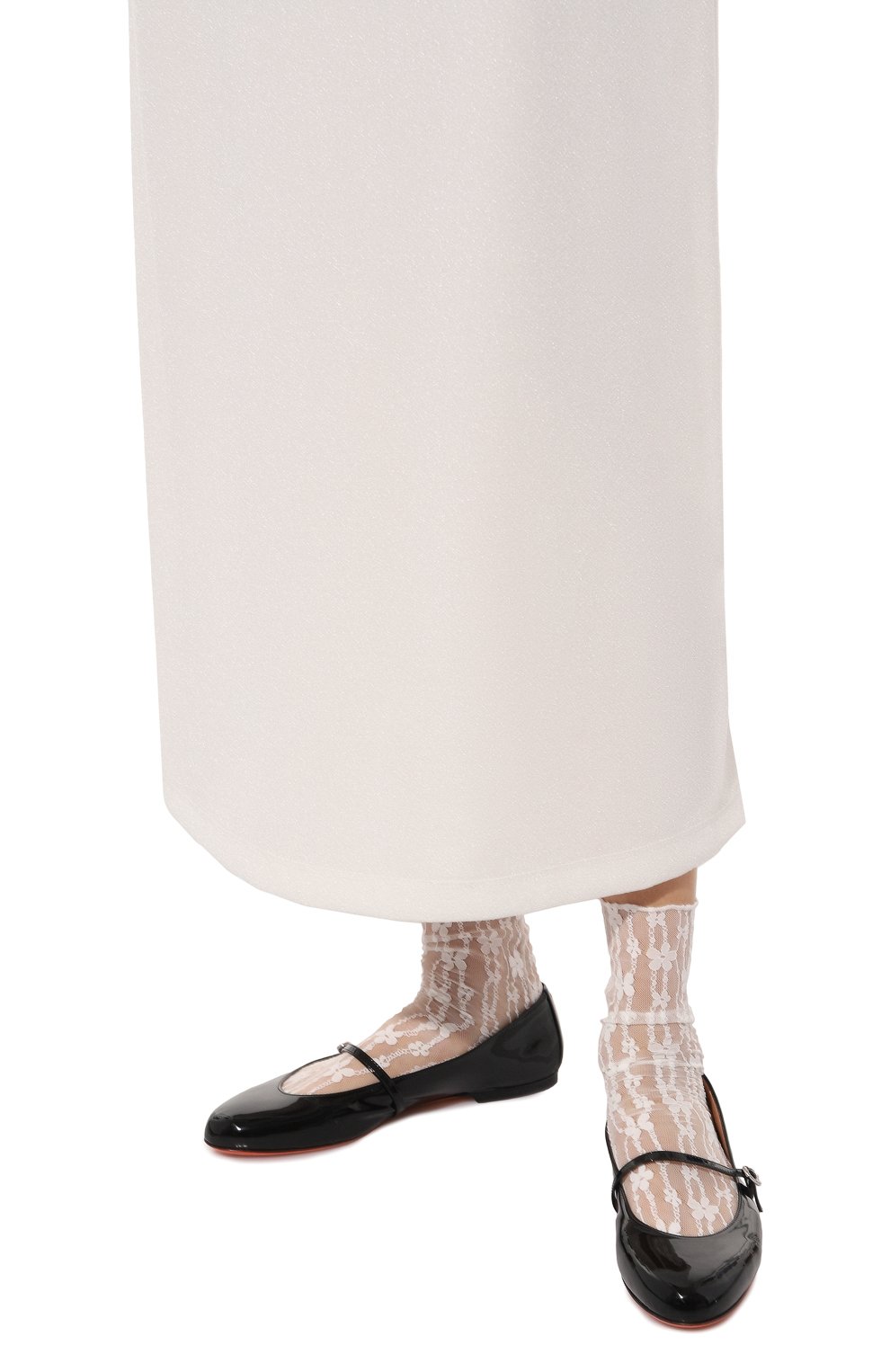 Кожаные балетки SANTONI, арт. WAAG71319KI1NVHD, фото 3