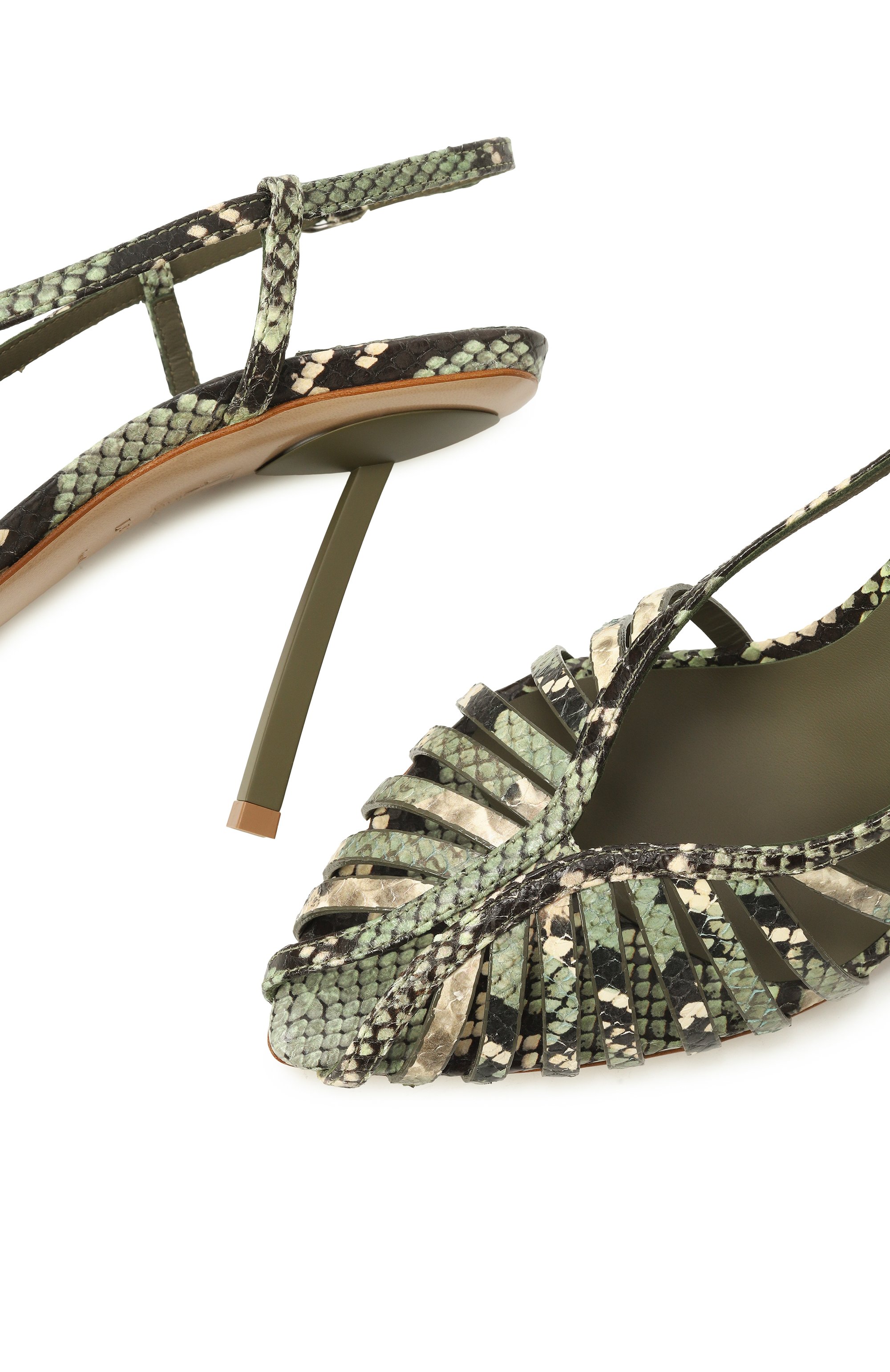 Кожаные туфли cage 90 LE SILLA, арт. 3405C090BXPPDUR/, фото 7