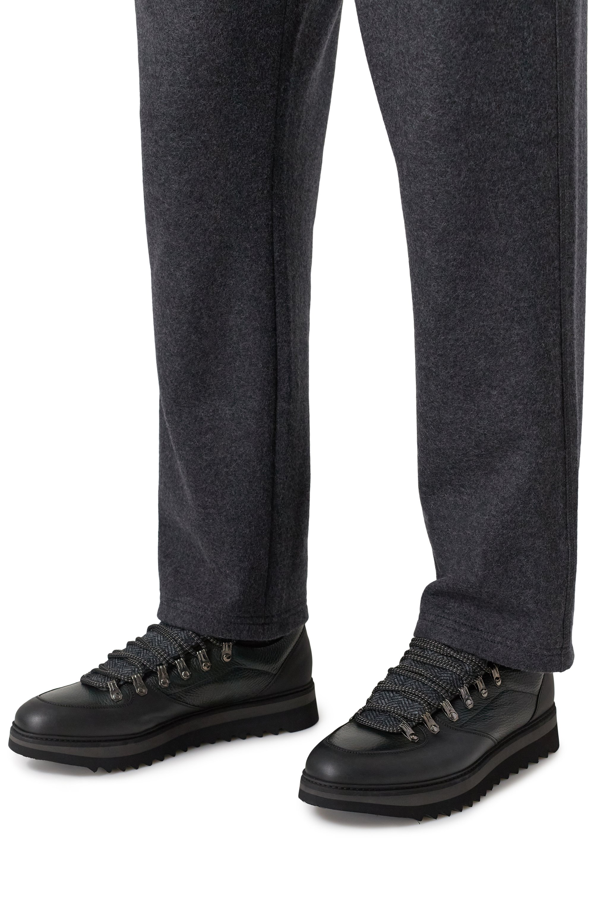 Кожаные кроссовки megeve BLU BARRETT, арт. MEGEVE-10970.46, фото 3