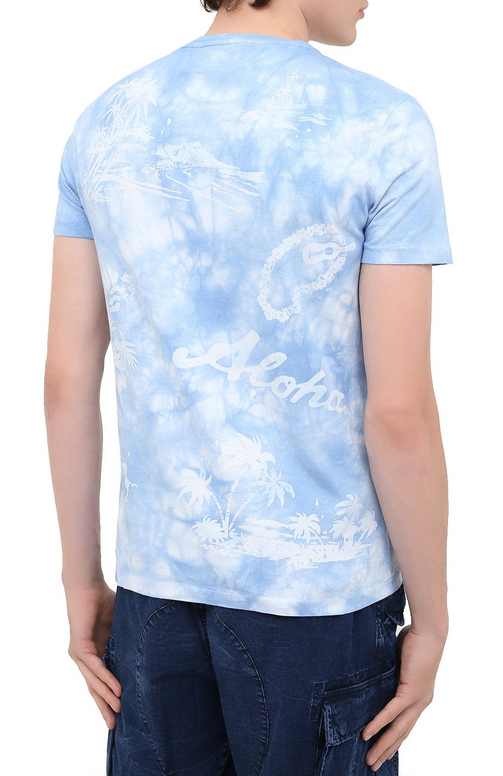 Хлопковая футболка POLO RALPH LAUREN, арт. 710803480, фото 4