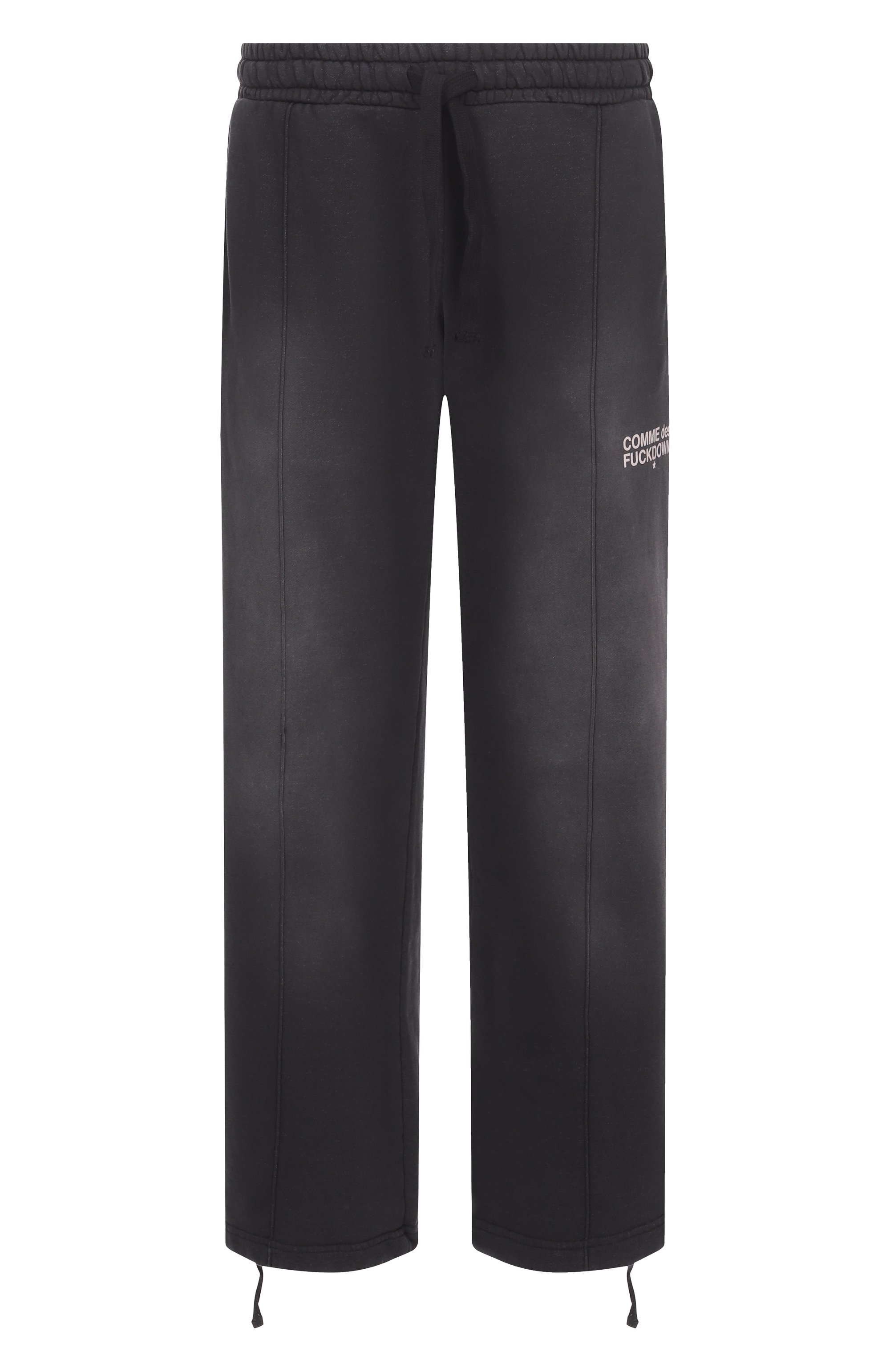Хлопковые брюки COMME DES FUCKDOWN, арт. CFABM01744, фото 1