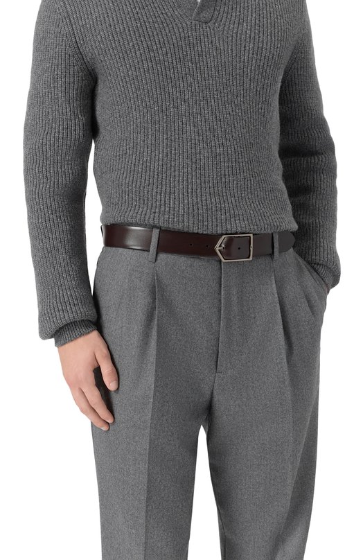 Двусторонний ремень Canali 50C/KA00506 Чёрный  50C/KA00506 Фото 3