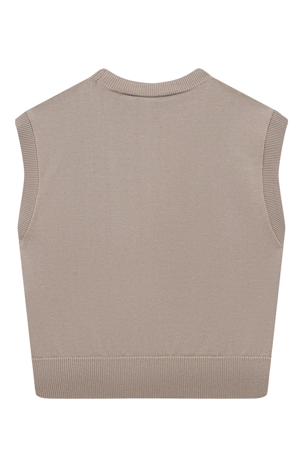 Жилет из хлопка и вискозы EMPORIO ARMANI, арт. 3D4M51/4MHUZ, фото 2