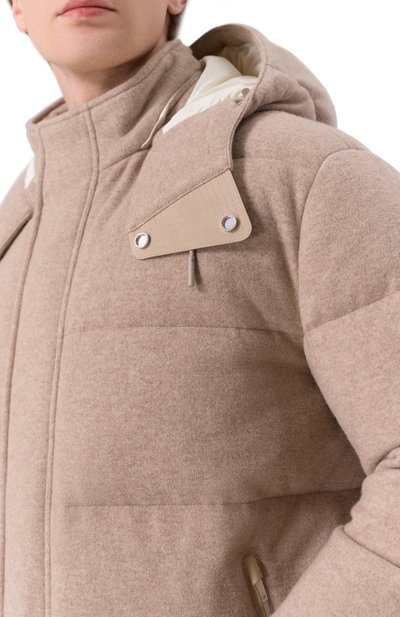 Кашемировый пуховик ZEGNA, арт. UCT48/C302, фото 5