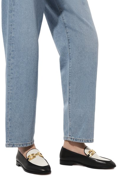 Кожаные лоферы brandi AQUAZZURA, арт. BDIFLAM0-CFP-0FF, фото 3