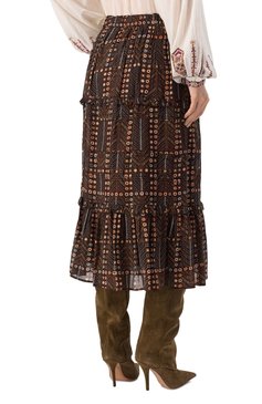 Хлопковая юбка ISABEL MARANT ETOILE, арт. JU0239FA/C1J19E, фото 4