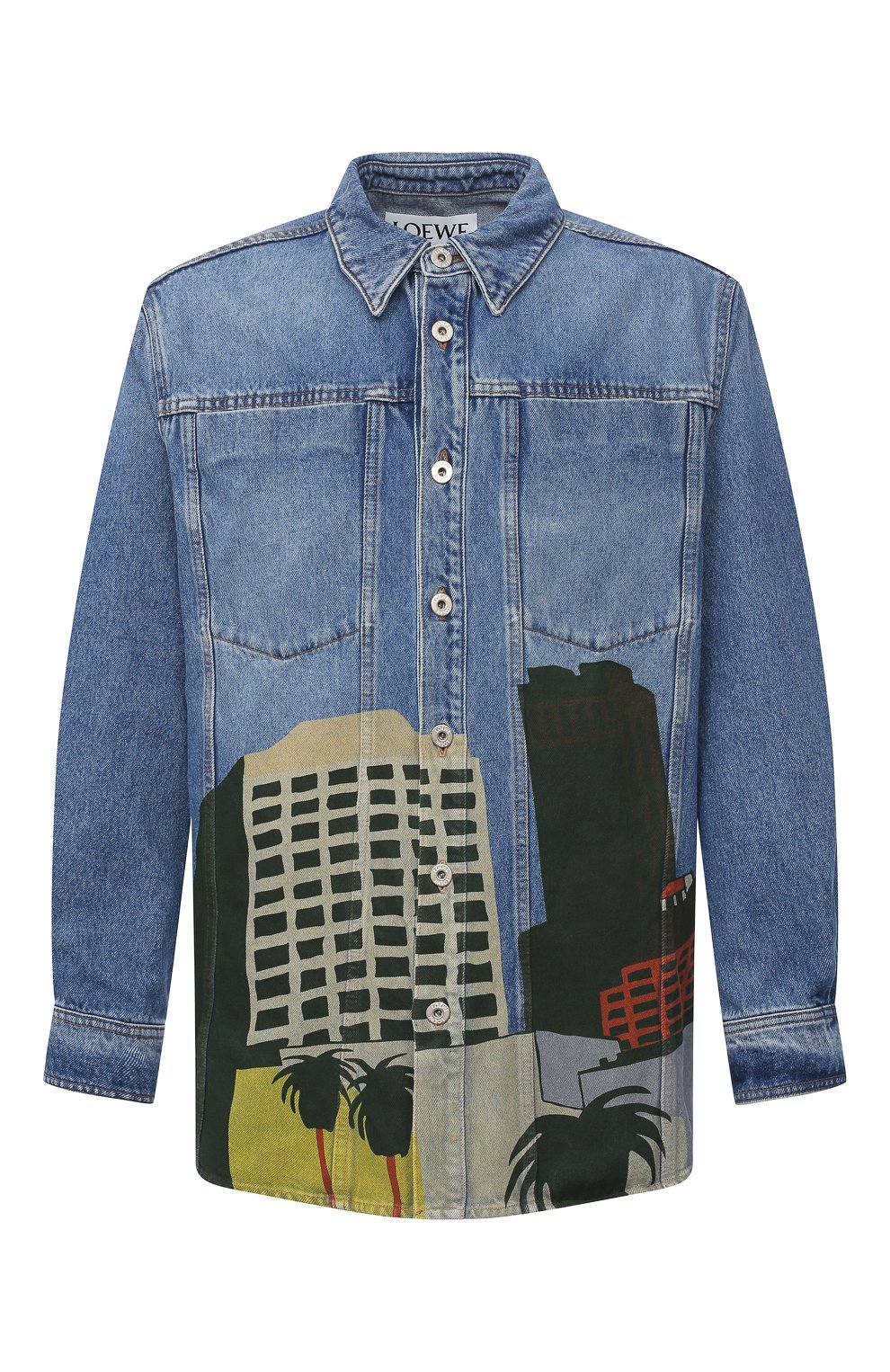 Джинсовая рубашка LOEWE, арт. H897Y02X01, фото 1