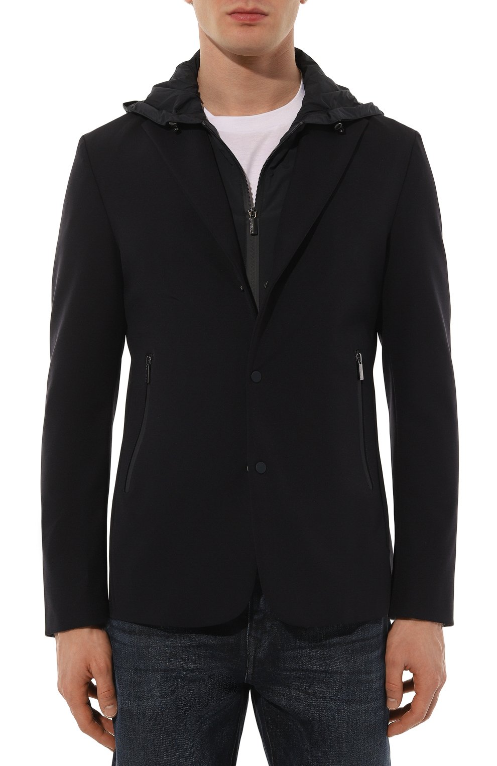 Куртка PAUL&SHARK темно-синего цвета по цене 95500 руб., арт. 14312705, фото 4 Куртка PAUL&SHARK, арт. 14312705, фото 4