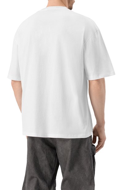 Хлопковая футболка DIEGO VENTURINO, арт. DVTS0PU0, фото 4