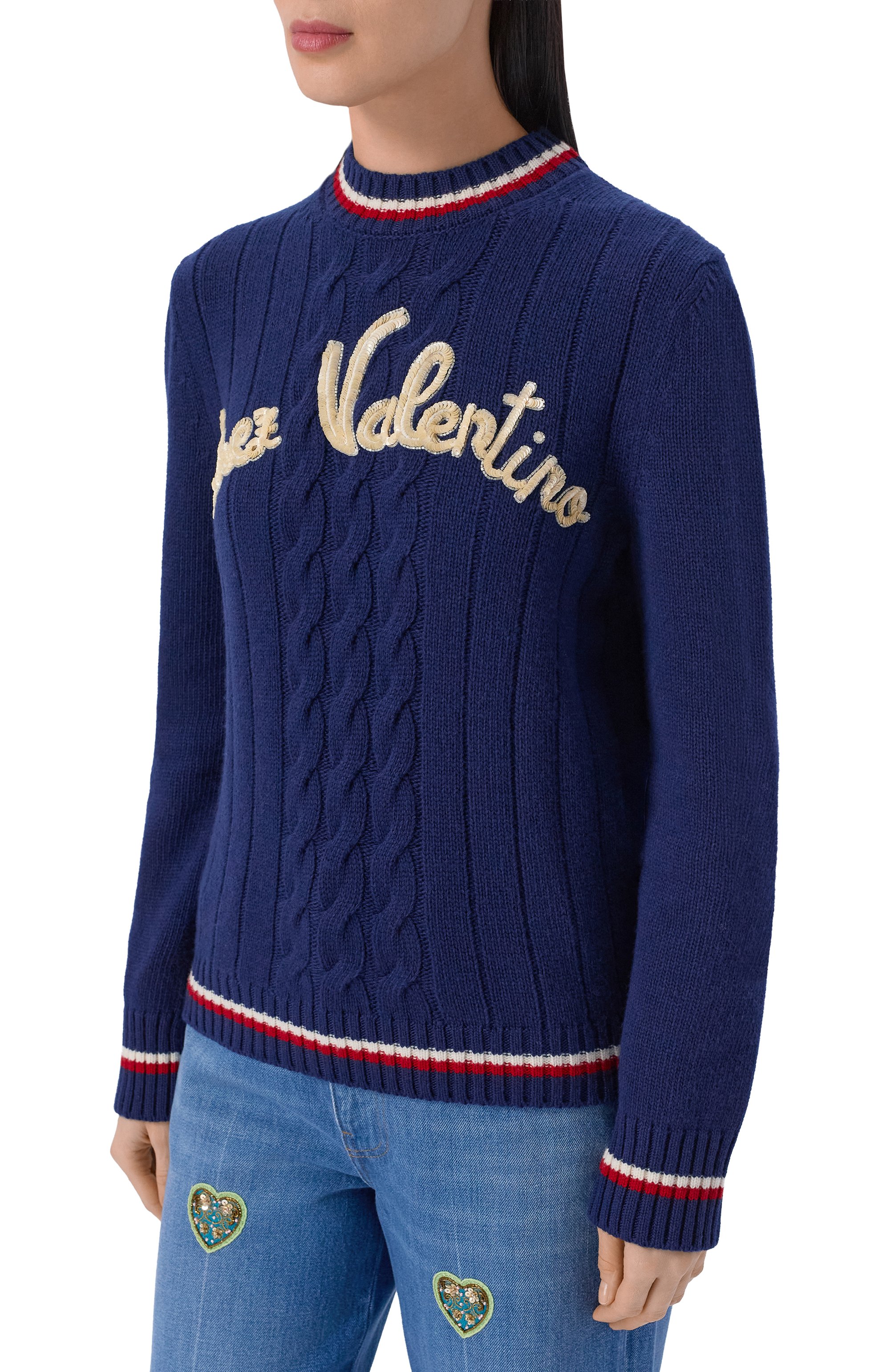 Шерстяной свитер VALENTINO, арт. 8B3KC72C/A43, фото 3