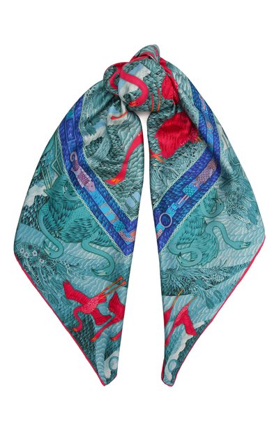 Шелковый платок flamingo ice KIRILL OVCHINNIKOV, арт. 135\Fi, фото 1