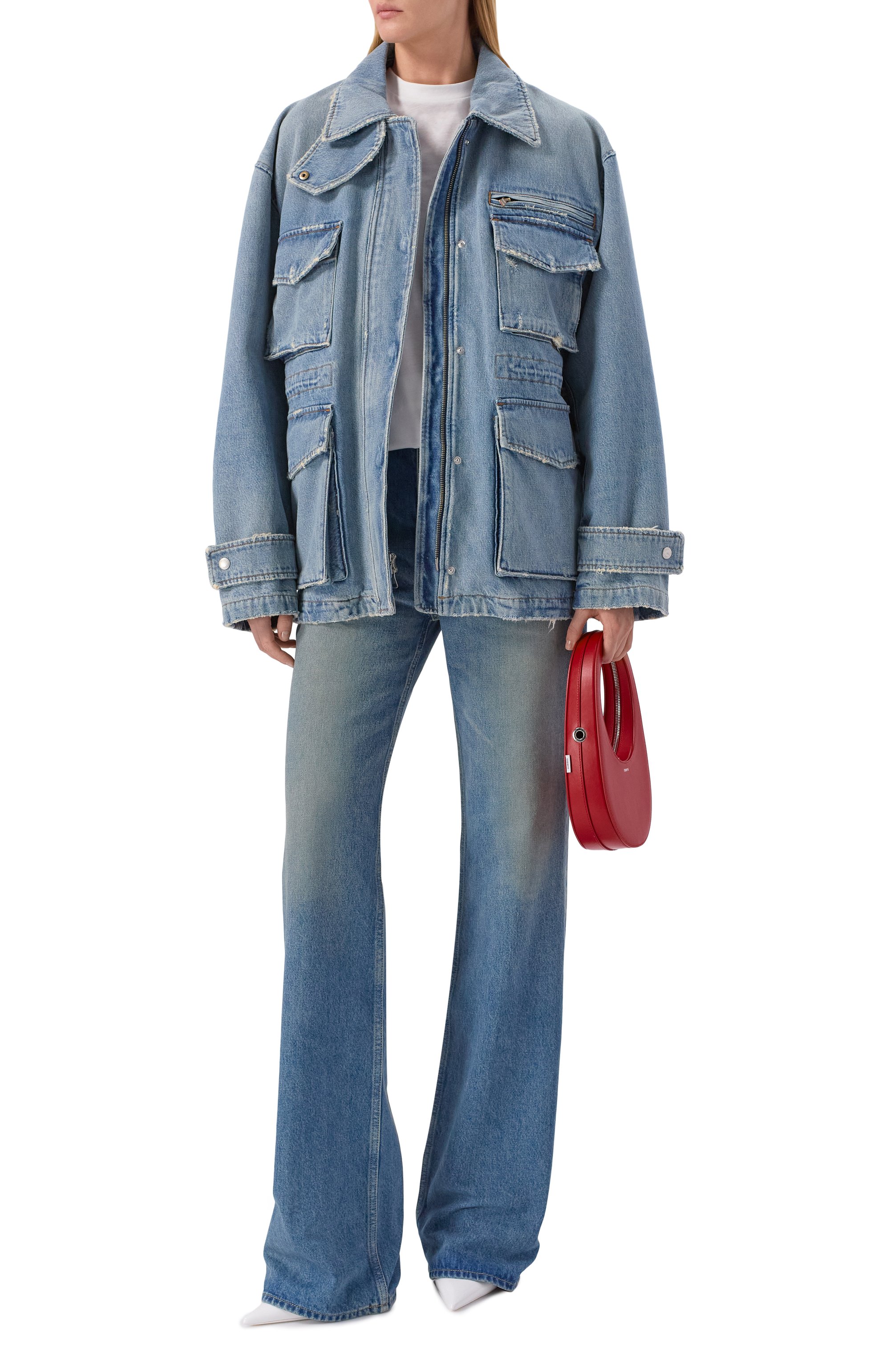 Джинсовая куртка AGOLDE, арт. A51211885, фото 2