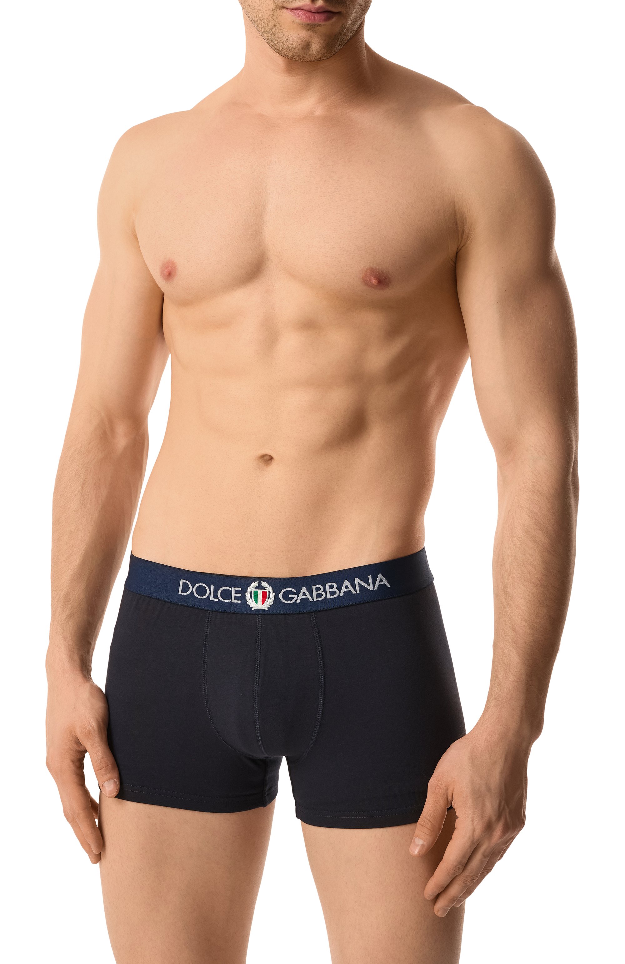 Хлопковые боксеры DOLCE & GABBANA, арт. M4C03J/0NN94, фото 2