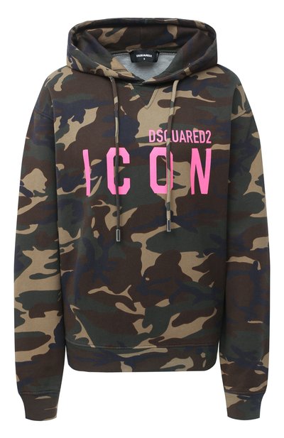 Женский хлопковое худи DSQUARED2, арт. S80GU0010/S25469