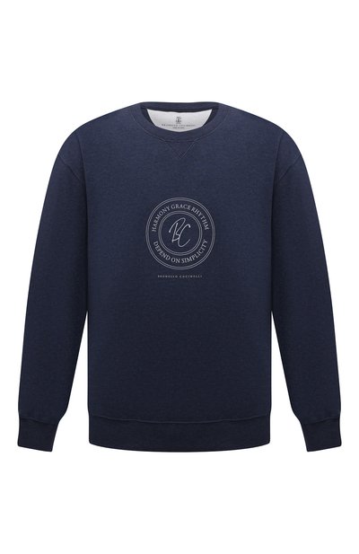 Хлопковый свитшот BRUNELLO CUCINELLI, арт. M0T353420W, фото 1