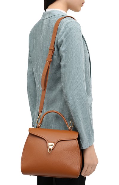 Сумка marvin medium COCCINELLE коричневого цвета по цене 38300 руб., арт. E1 GP0 18 03 01, фото 5 Сумка marvin medium COCCINELLE, арт. E1 GP0 18 03 01, фото 5