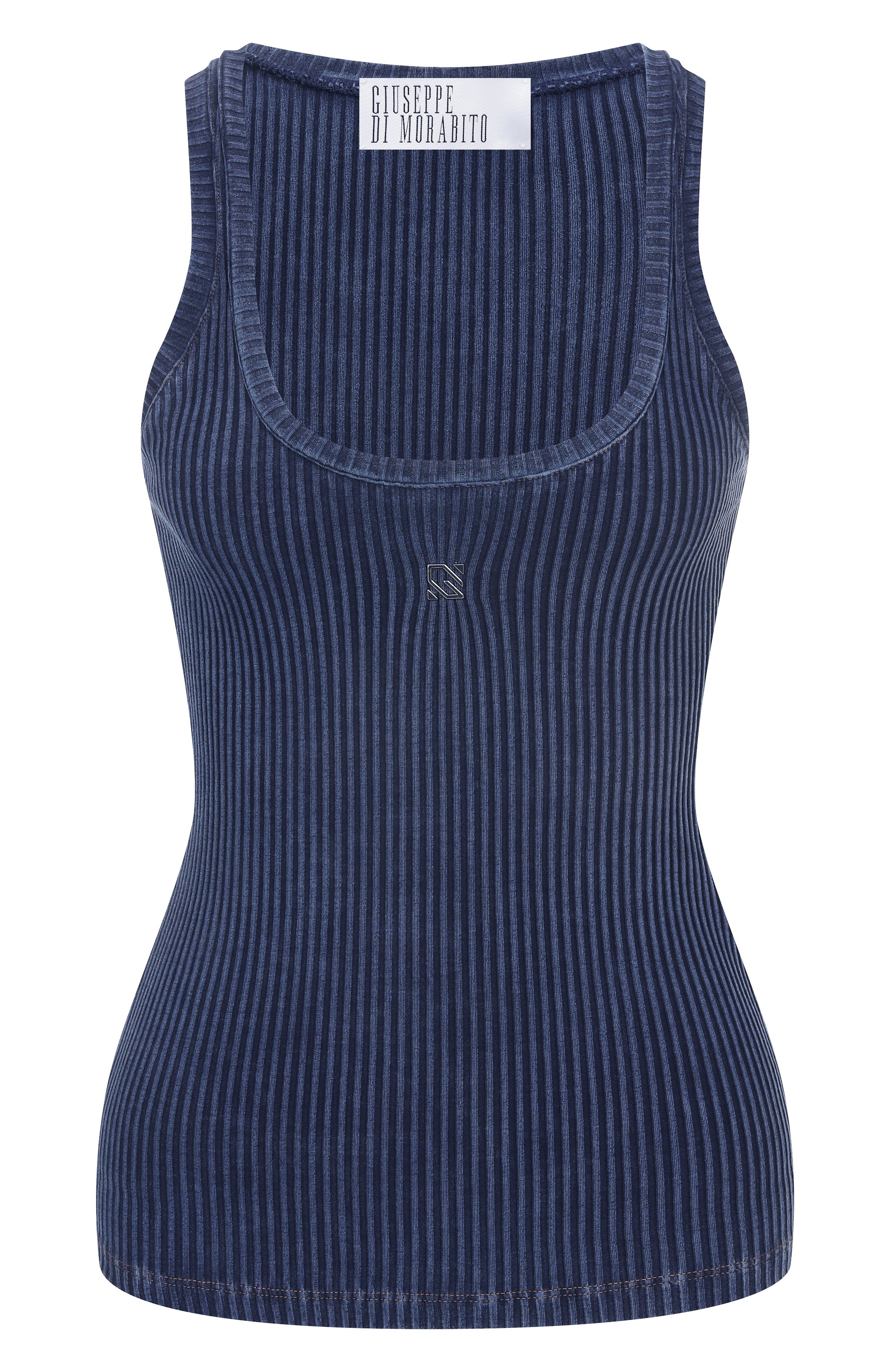 Хлопковая майка GIUSEPPE DI MORABITO, арт. 04SST0341T 04432, фото 1