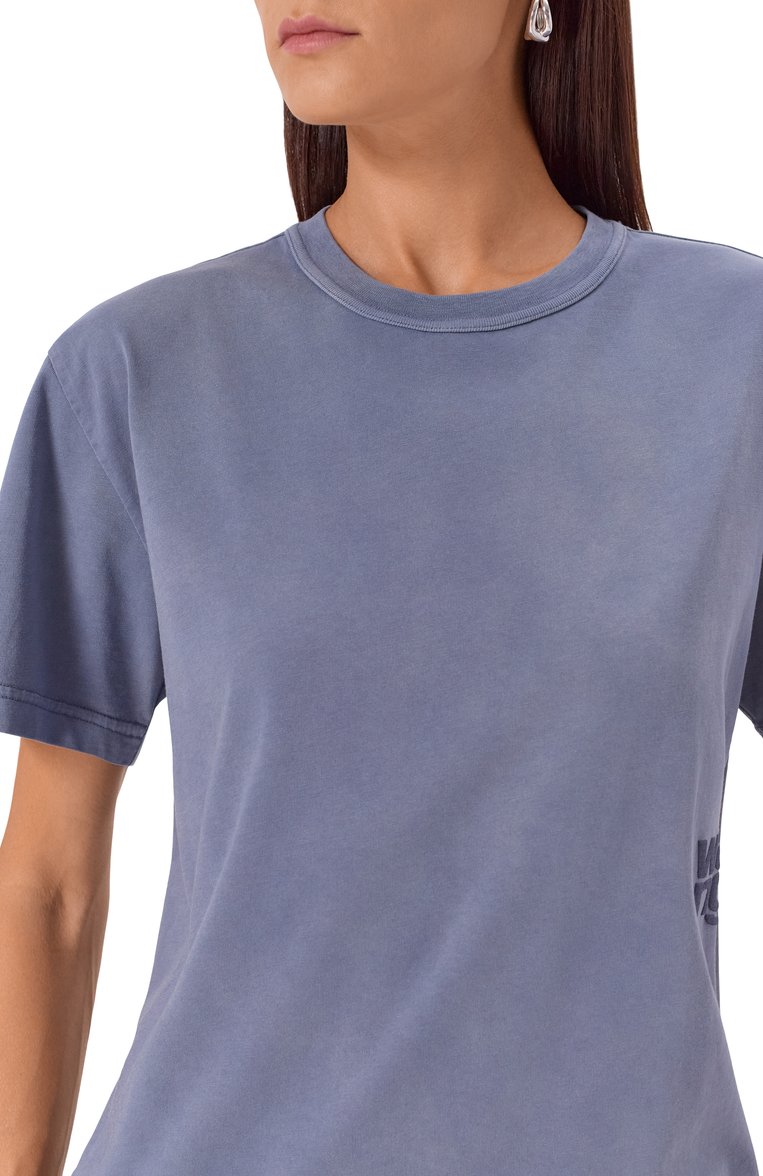 Хлопковая футболка ALEXANDERWANG.T, арт. 4CC3241520, фото 1