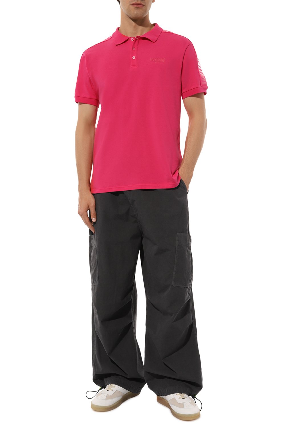 Хлопковое поло MOSCHINO, арт. A1604/9309, фото 2