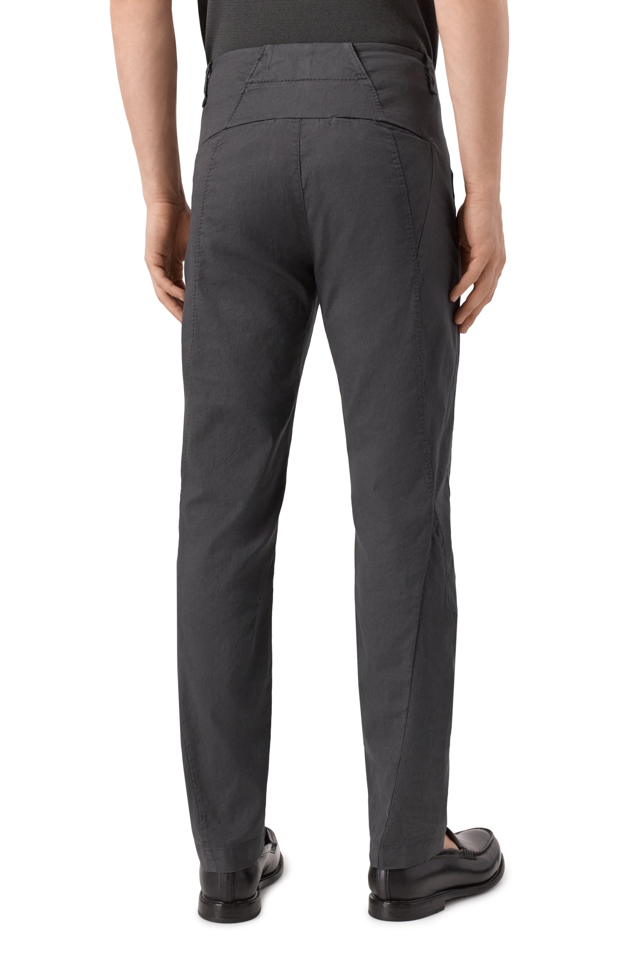 Брюки из хлопка и льна TRANSIT, арт. CFUTRZE140, фото 4