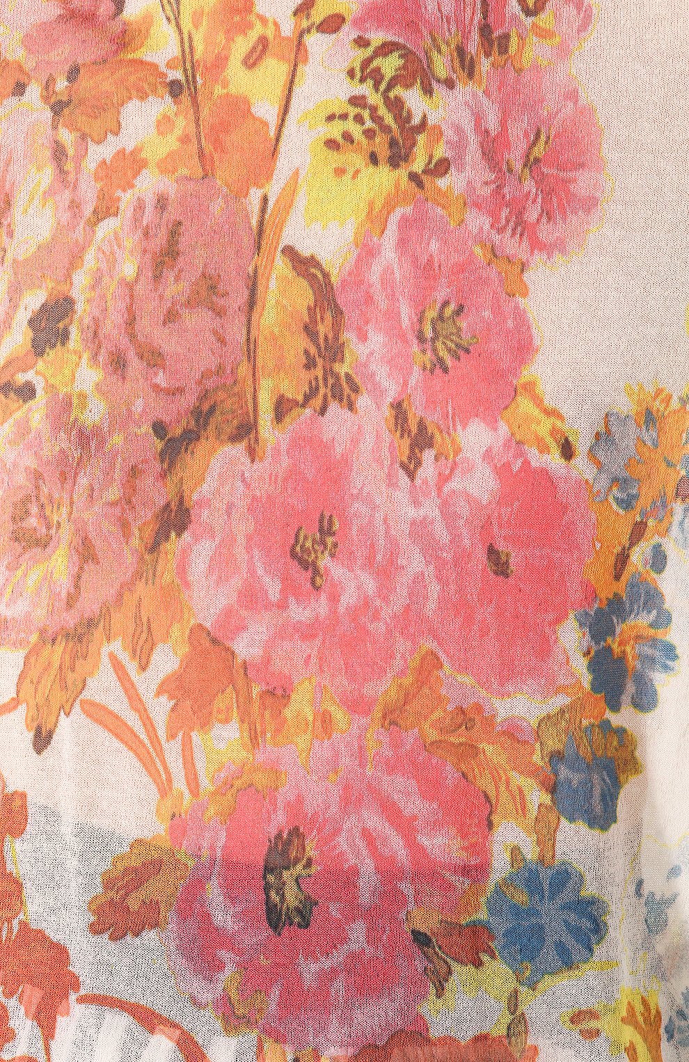 Хлопковый пуловер DRIES VAN NOTEN черно-белого цвета по цене 79100 руб., арт. 201-11202-9710, фото 5 Хлопковый пуловер DRIES VAN NOTEN, арт. 201-11202-9710, фото 5