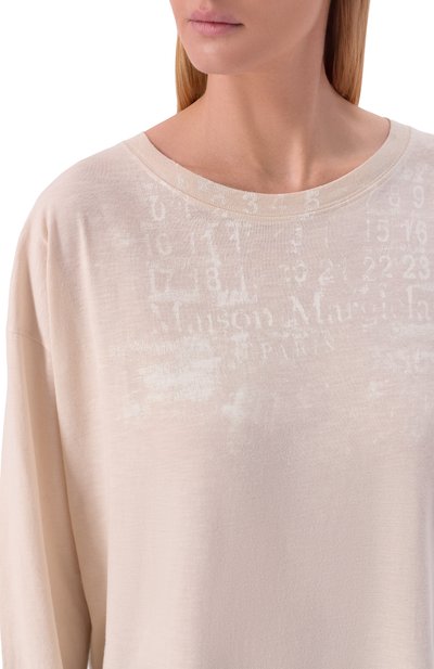 Хлопковый лонгслив MAISON MARGIELA, арт. S51GC0556/M20162, фото 5
