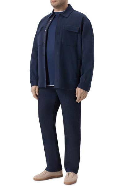 Футболка из шелка и хлопка BRUNELLO CUCINELLI, арт. MD8217427W, фото 2